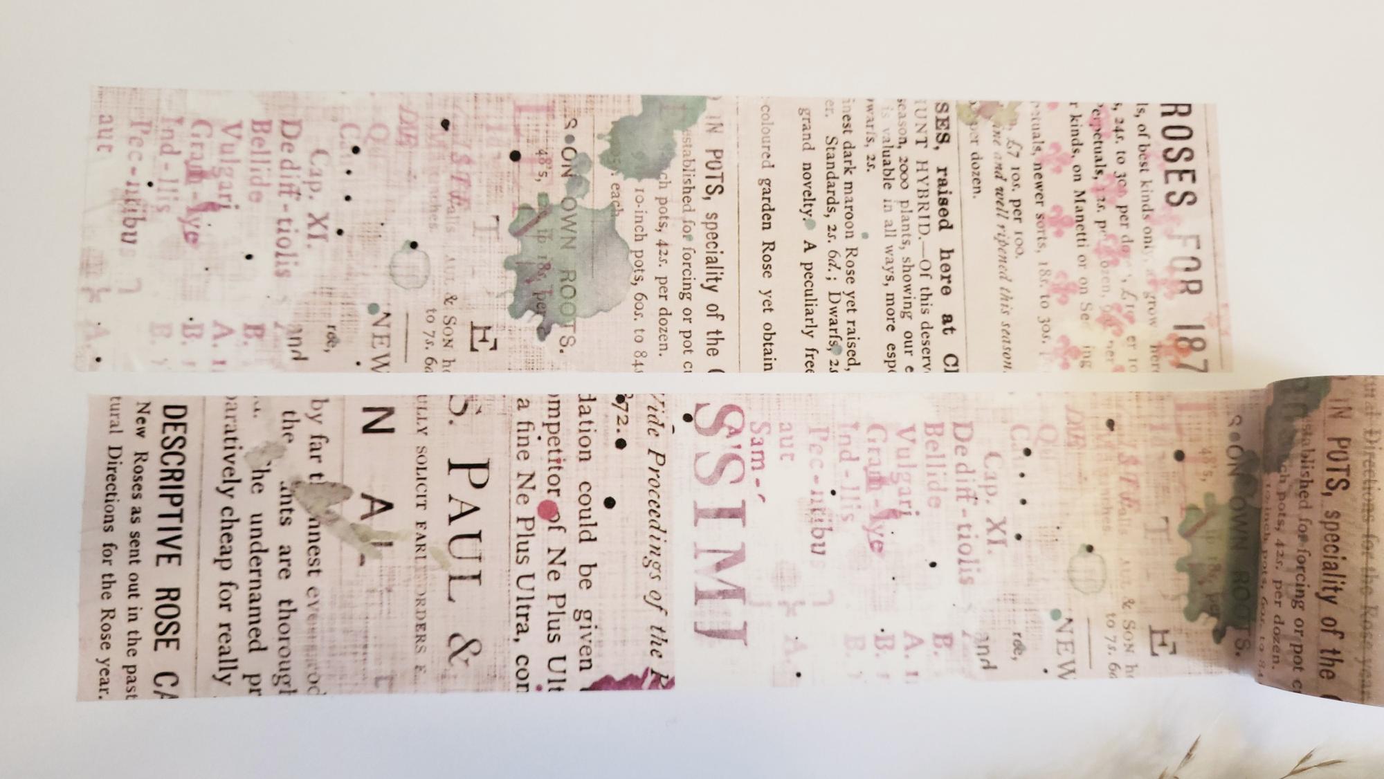 Design Washi Tape Vintage
